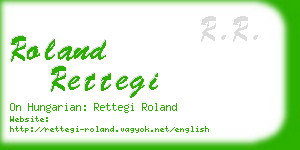 roland rettegi business card